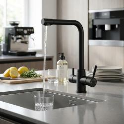 3-way-modern-black-kitchen-faucet-with-water